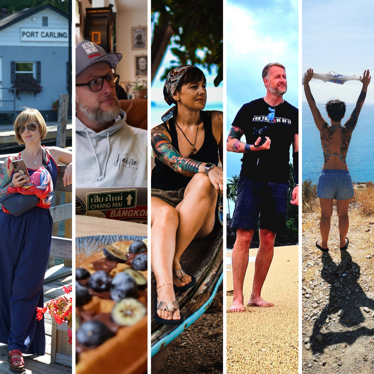 Fotocollage Dascha und Lars