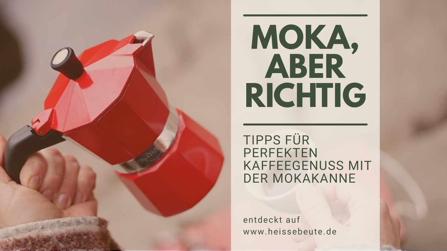 Die Kunst des Kaffeegenusses: Expertentipps und -tricks für die perfekte Zubereitung in der Mokkakanne