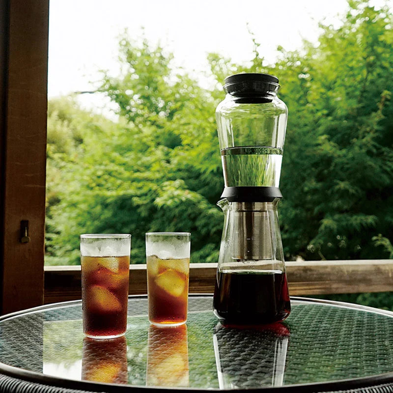Hario Shizuku Cold Brew Kanne, 600ml, einfache Handhabung