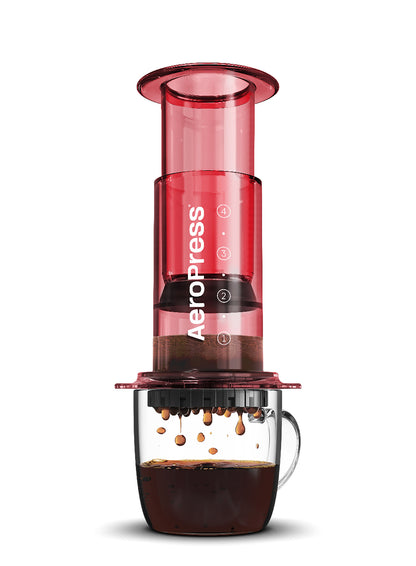 AeroPress Clear - Espresso Kaffeebereiter Set, farbig