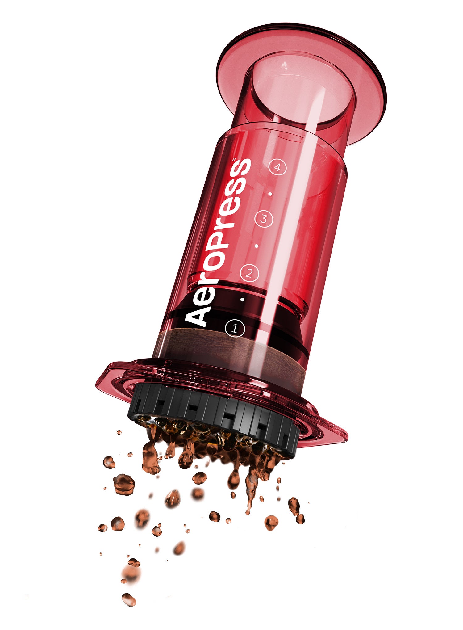AeroPress Clear - Espresso Kaffeebereiter Set, farbig