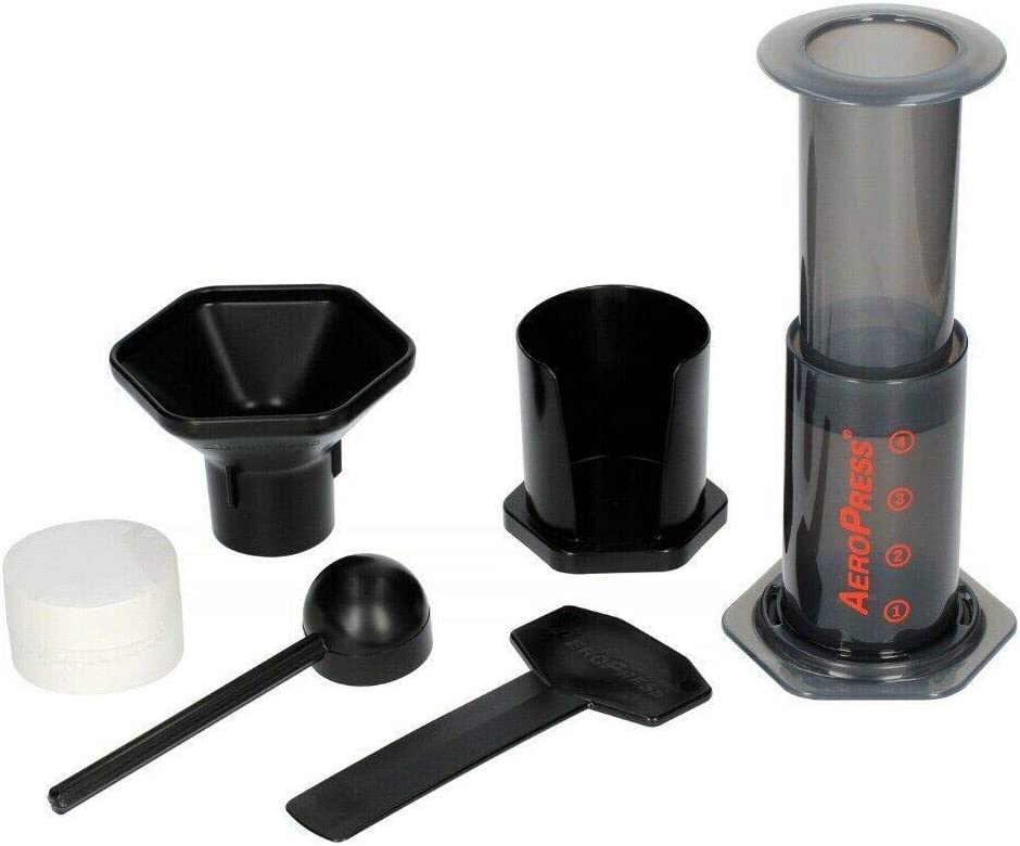 AeroPress Espresso Kaffeebereiter Set inkl. 100 Papierfilter