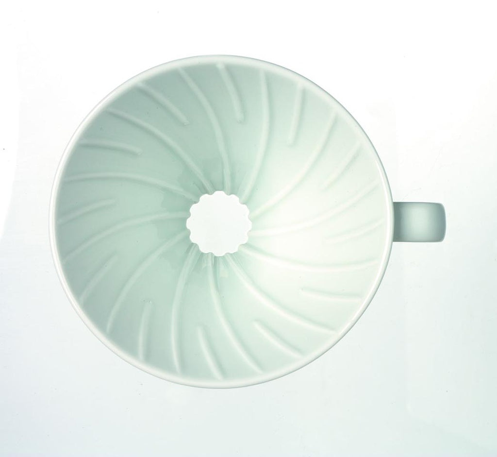 Hario V60 02 Kaffee Handfilter aus Keramik für 1-4 Tassen, weiß