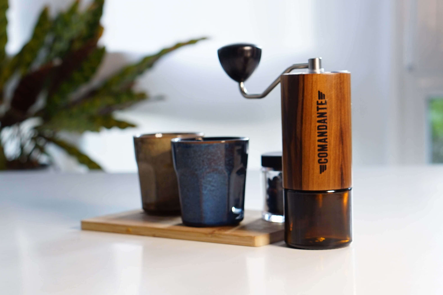 Comandante Kaffeemühle manuell, C40-MK4, Nitro Blade®, Liquid Amber