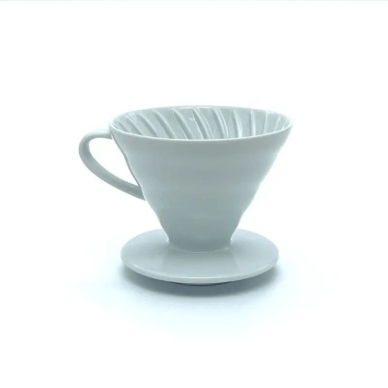 Hario V60 02 Kaffee Handfilter aus Keramik für 1-4 Tassen, weiß