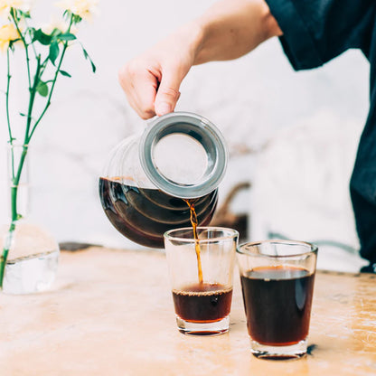 Hario V60 Pour Over Kaffeekanne aus Glas für 600ml