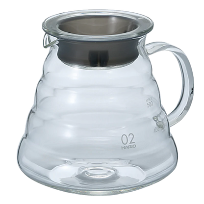 Hario V60 Pour Over Kaffeekanne aus Glas für 600ml