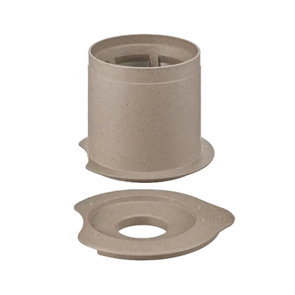 Hario Cafeor Baton Filter 01. Kaffeefilter Korb mit integriertem Edelstahlfilter für eine Tasse Kaffee