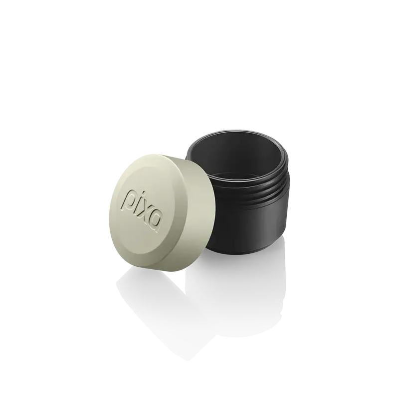 Wacaco Pixapresso Transport Case für Akku Espressomaschine, offen mit Reinigungstuch, Filterkorb mit Deckel, Kapsel Box für 8 Kapseln