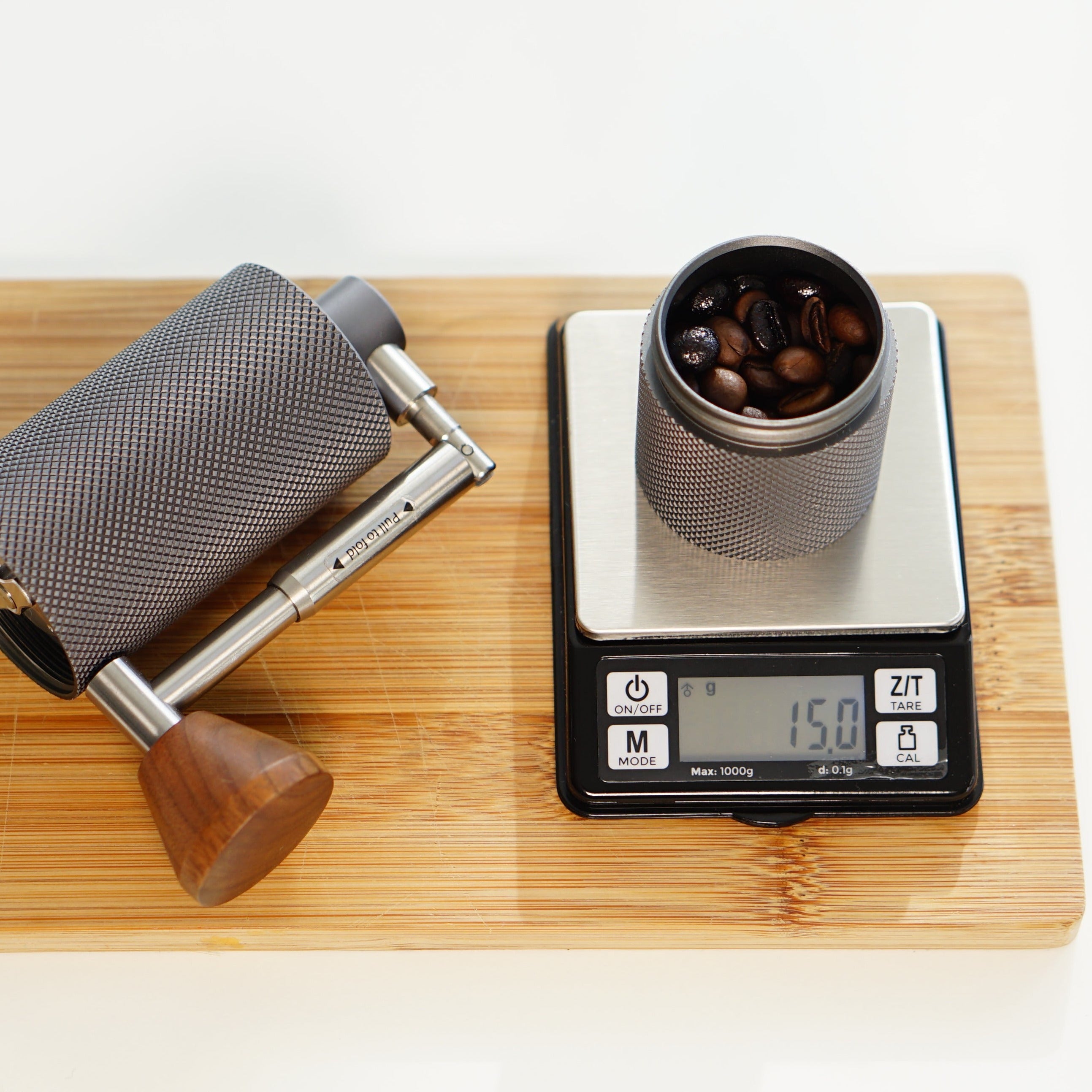 Rhino Barista Kaffeewaage – optimal für die Espressomaschine