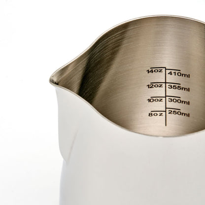 Rhino Coffee Gear Pro Milchkännchen | Präzise Latte Art | Edelstahl