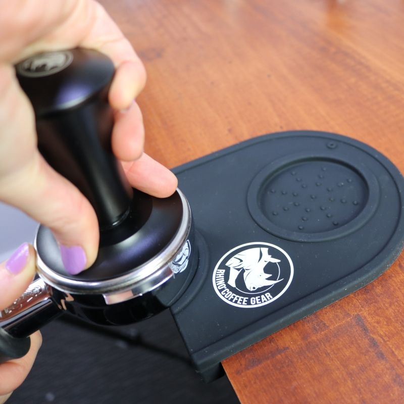 Rhino Self-Levelling Tamp 58mm - Professionelles Barista Zubehör