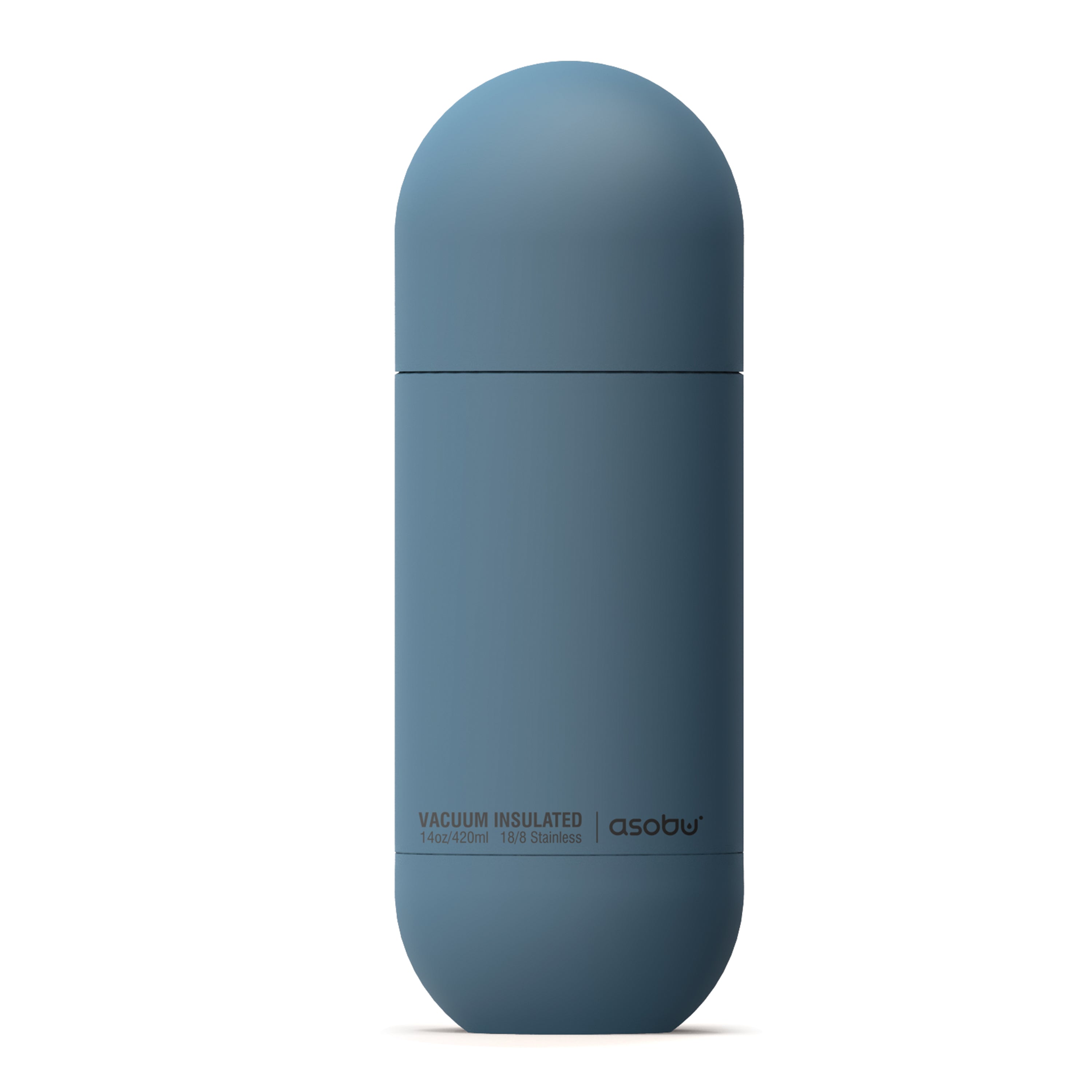 Asobu Isolierte Trinkflasche in verschiedenen Farben mit integriertem Trinkbecher, 420ml