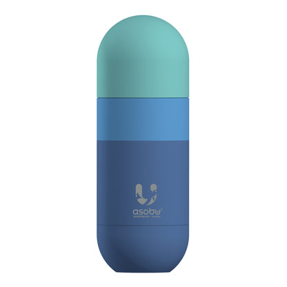 Asobu Isolierte Trinkflasche in verschiedenen Farben mit integriertem Trinkbecher, 420ml