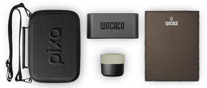 Wacaco Case Travel Kit mit NS-Kapsel-Box, extra Filterkorb und Reinigungstuch für Reisen