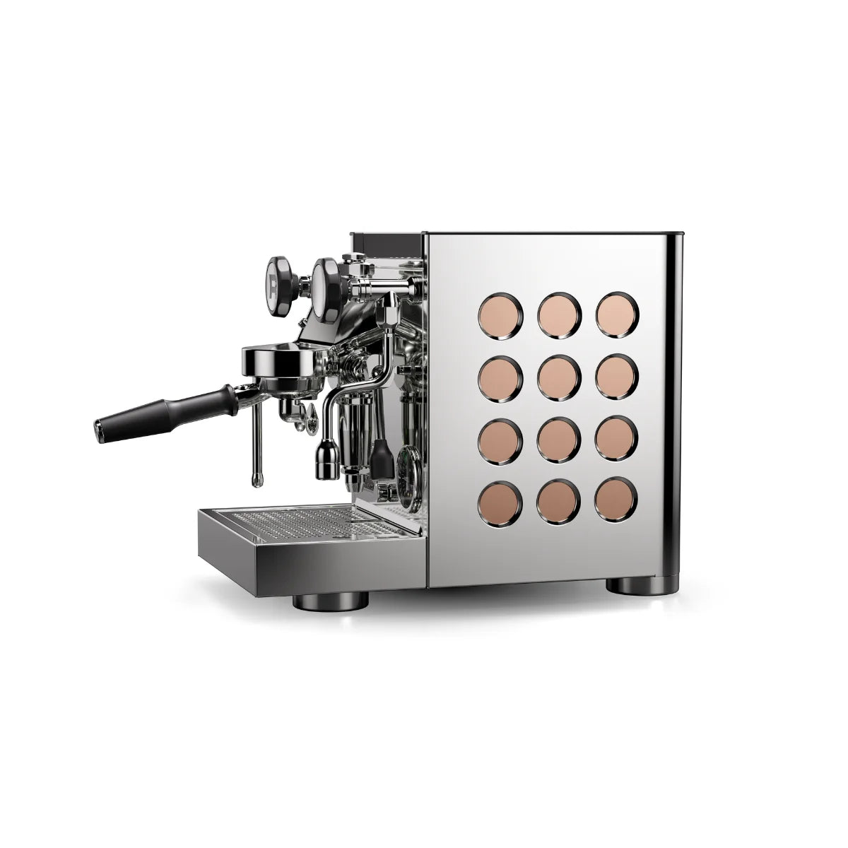 Rocket Appartamento Siebträger Maschine in der Variante tca chrom-kupfer