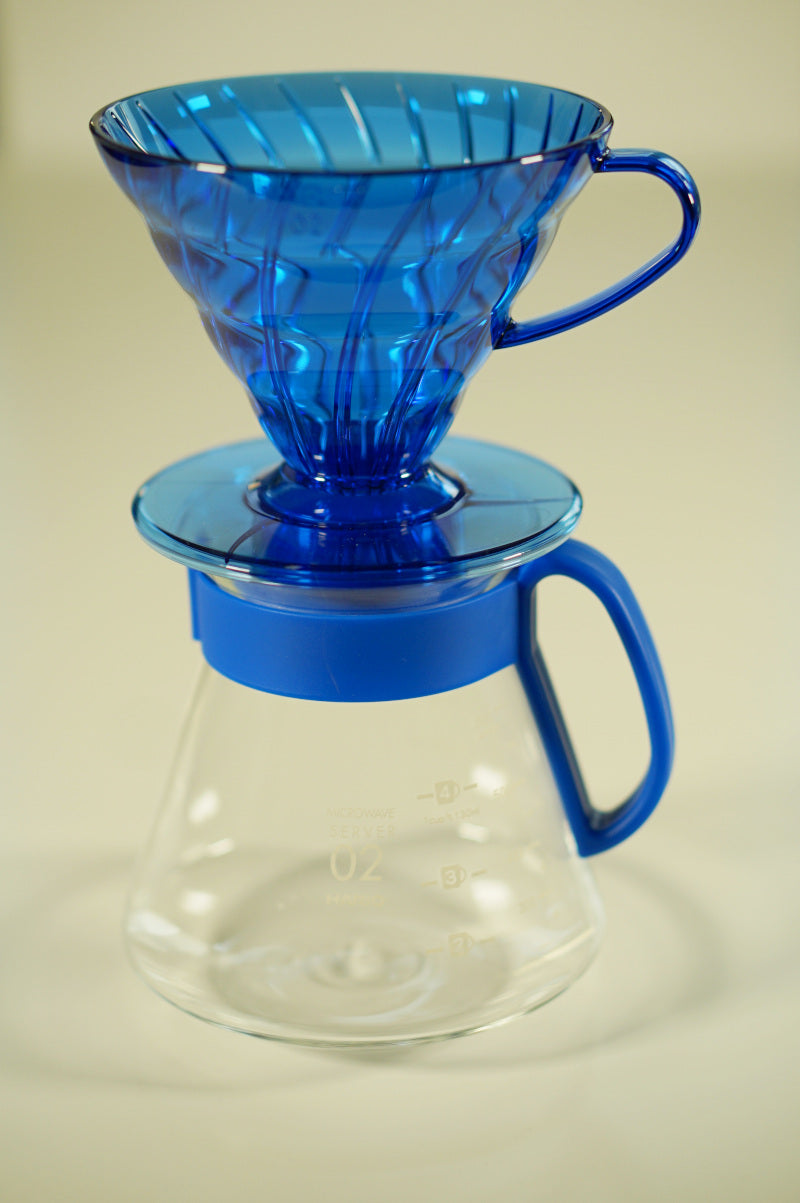 Kaffee Set | Server &amp; V60 Filterkorb Set - Outdoor Starter, 6 Farben
