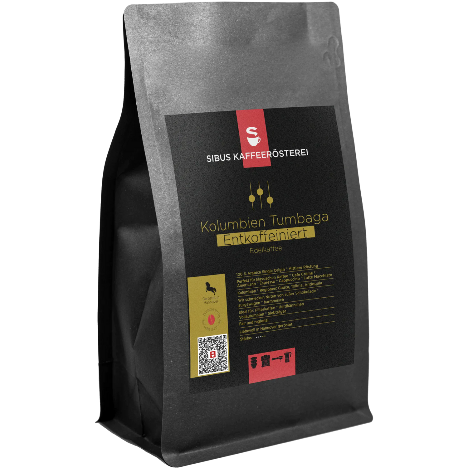 Kolumbien Tumbaga Entkoffeiniert Edelkaffee
