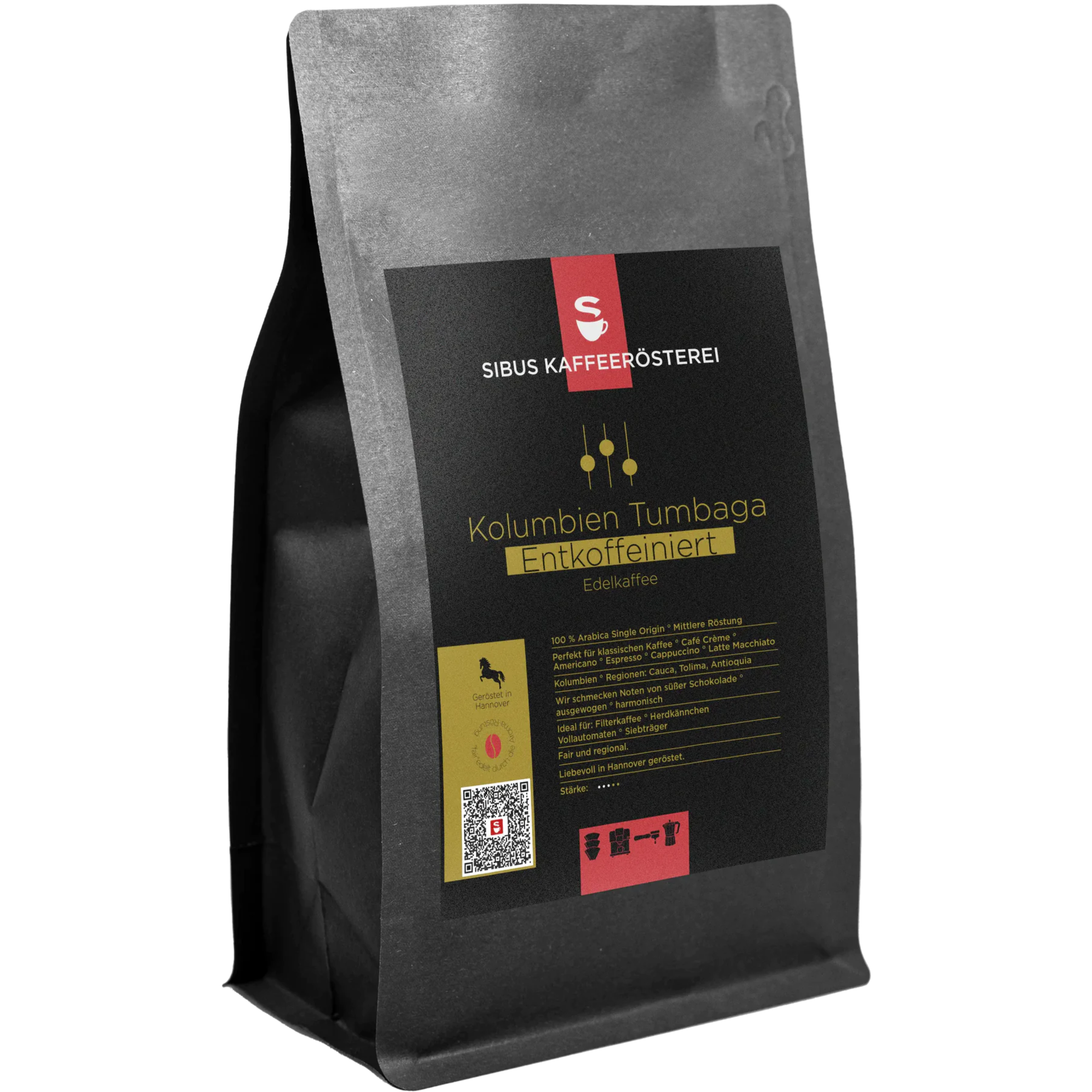Kolumbien Tumbaga Entkoffeiniert Edelkaffee