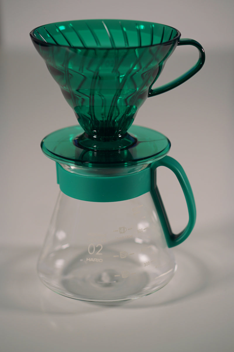 Kaffee Set | Server &amp; V60 Filterkorb Set - Outdoor Starter, 6 Farben