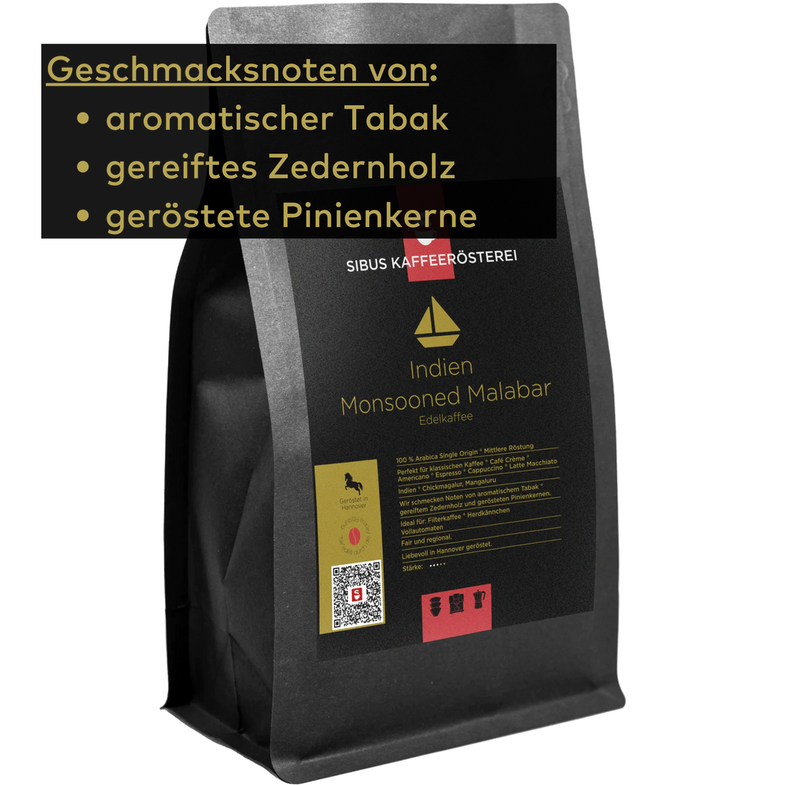 Indien Monsooned Malabar Edelkaffee