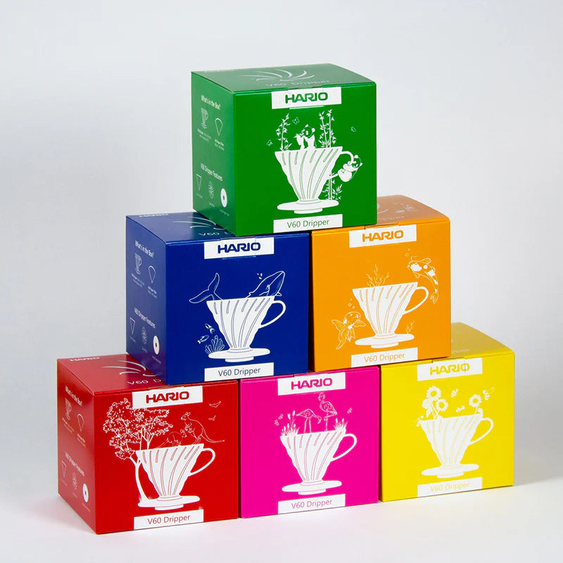 Kaffee Set | Server &amp; V60 Filterkorb Set - Outdoor Starter, 6 Farben
