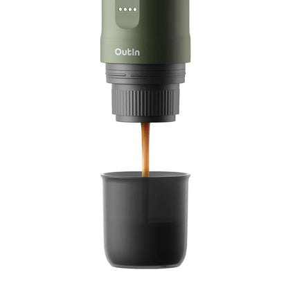 Outin Nano tragbare Espressomaschine – Perfekter Outdoor-Kaffee überall