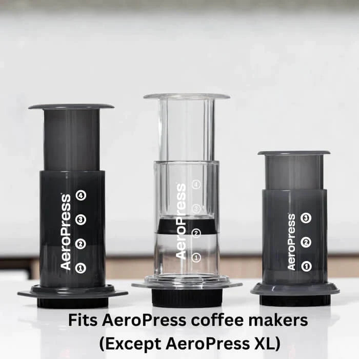 Dailybrew Edelstahl-Kaffeefilterscheibe, Dreilagig – Für AeroPress, Wiederverwendbar