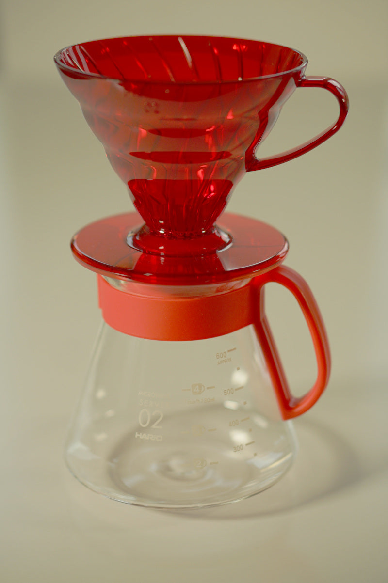 Kaffee Set | Server &amp; V60 Filterkorb Set - Outdoor Starter, 6 Farben