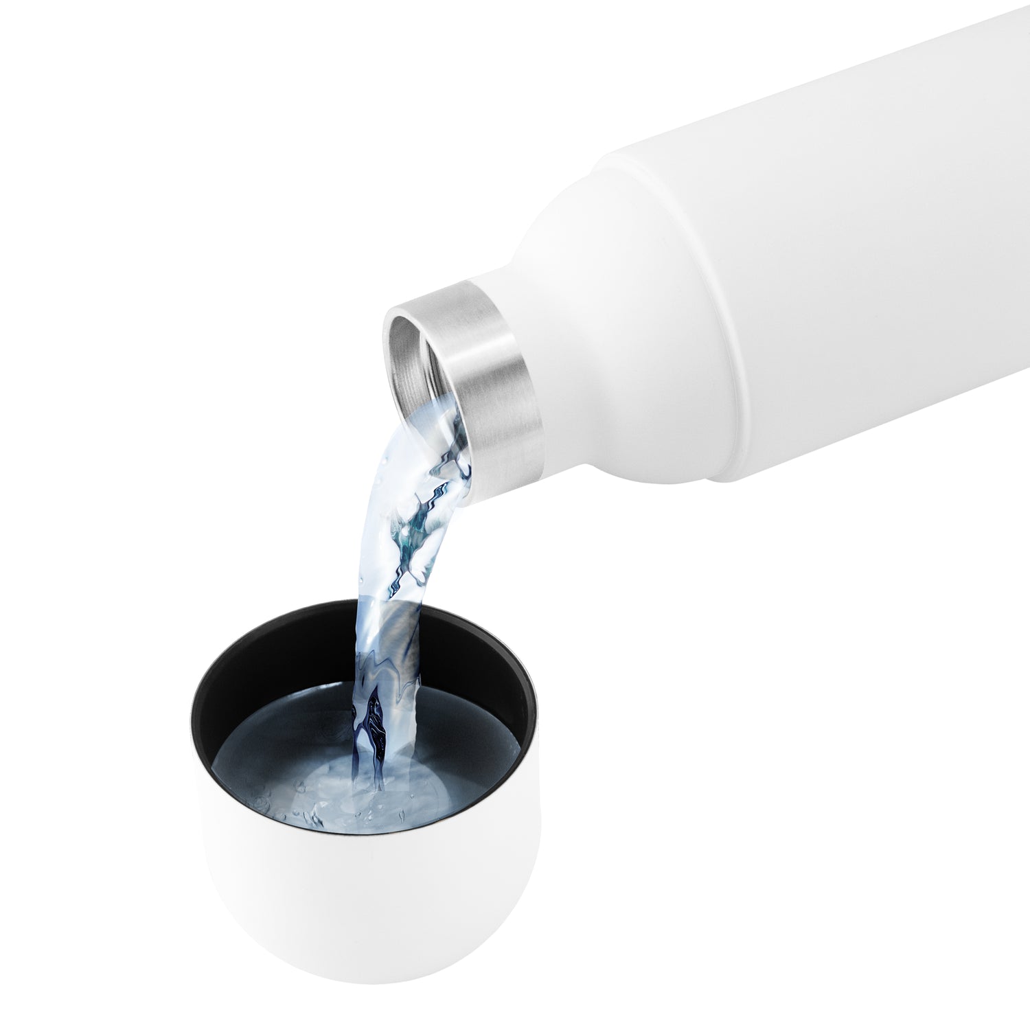 Asobu Isolierte Trinkflasche in verschiedenen Farben mit integriertem Trinkbecher, 420ml