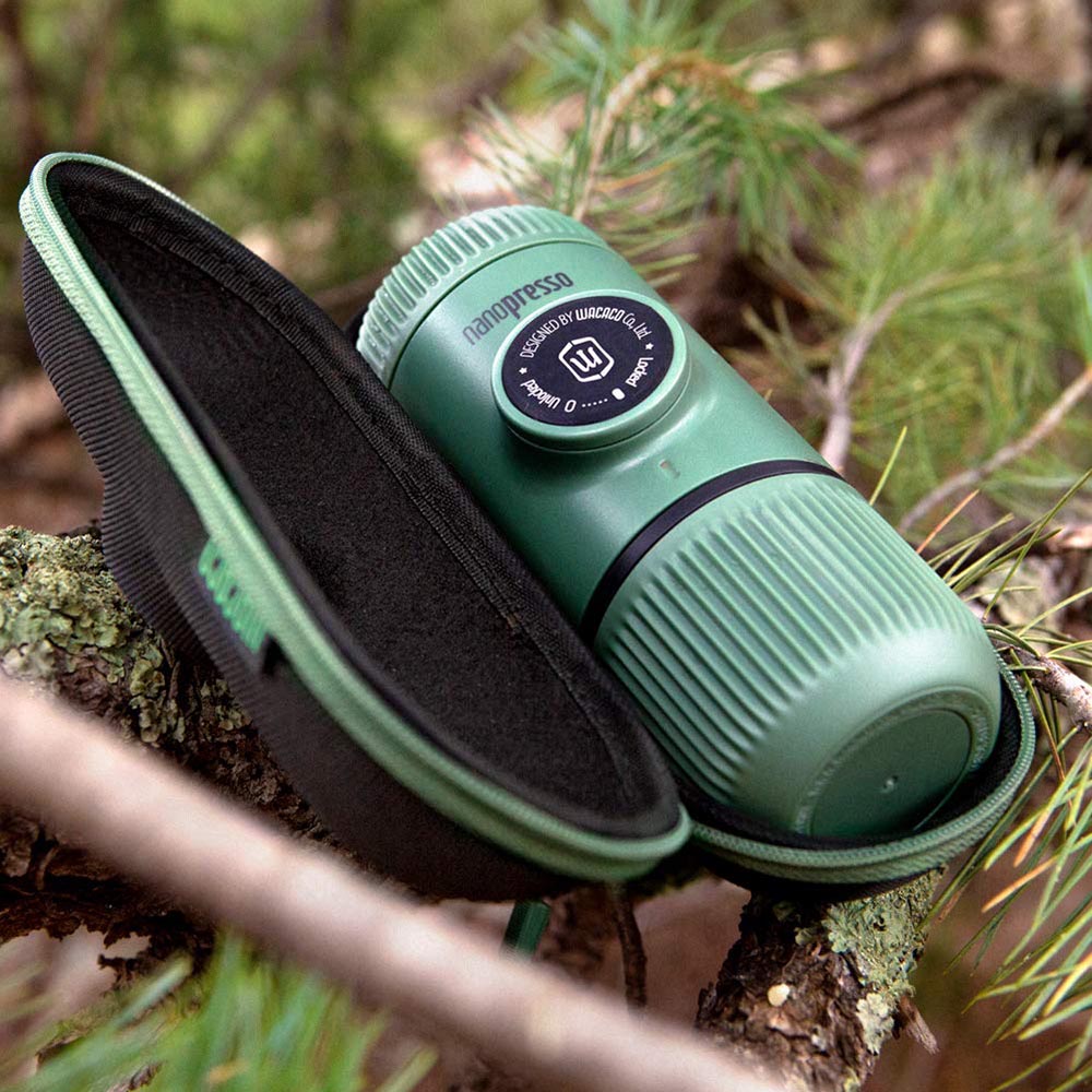 Wacaco Nanopresso, portabler Espresso Bereiter, 18 bar, ergibt 1 Espresso, perfekt für outdoor