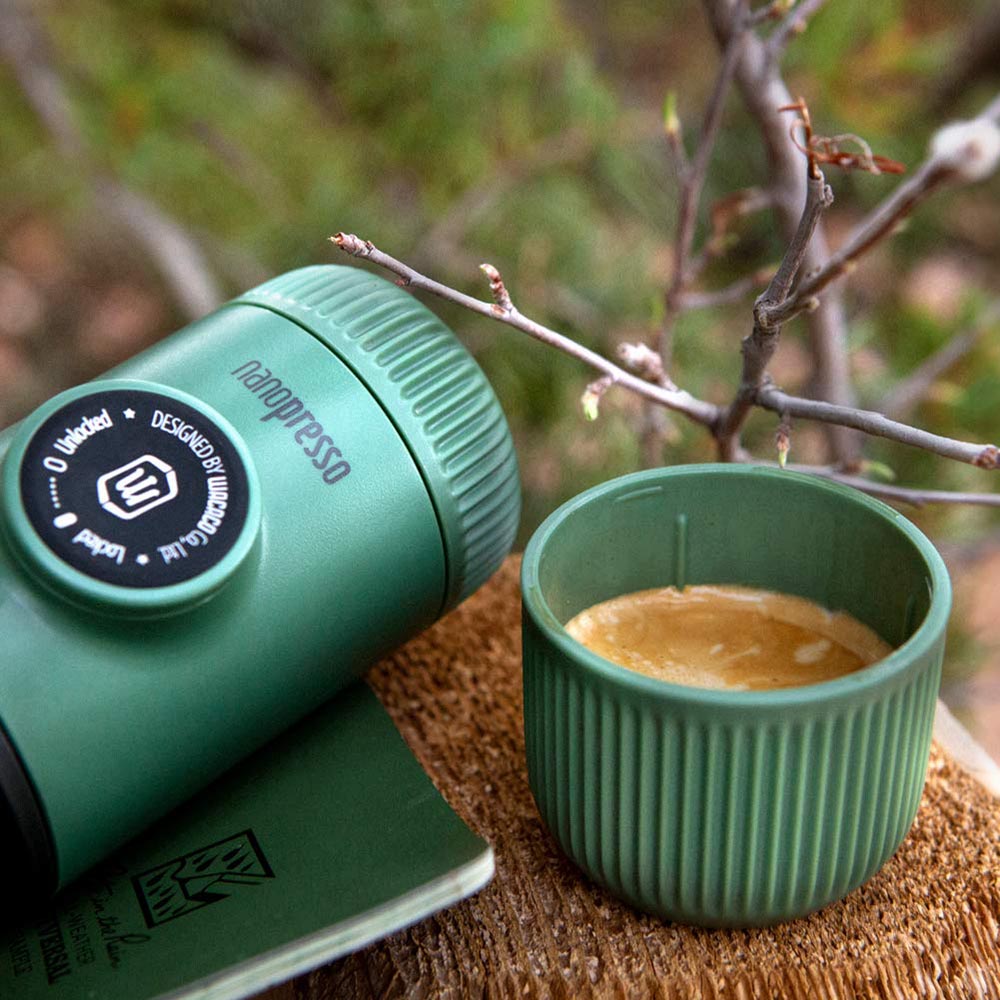 Wacaco Nanopresso, Espresso Bereiter outdoor, grün